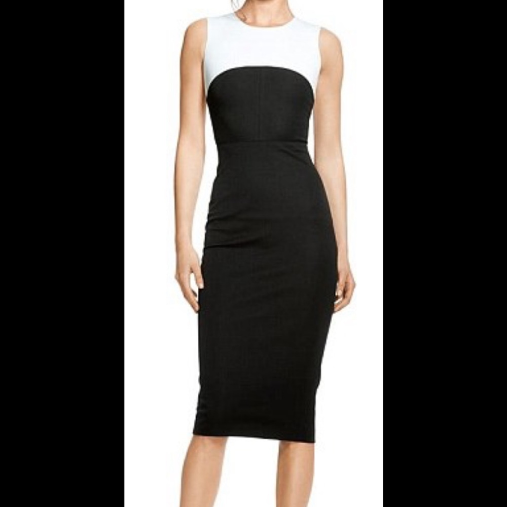 Banana Republic Black and White Dress